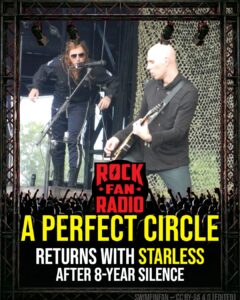 A Perfect Circle Returns With 'Starless' After 8-Year Silence