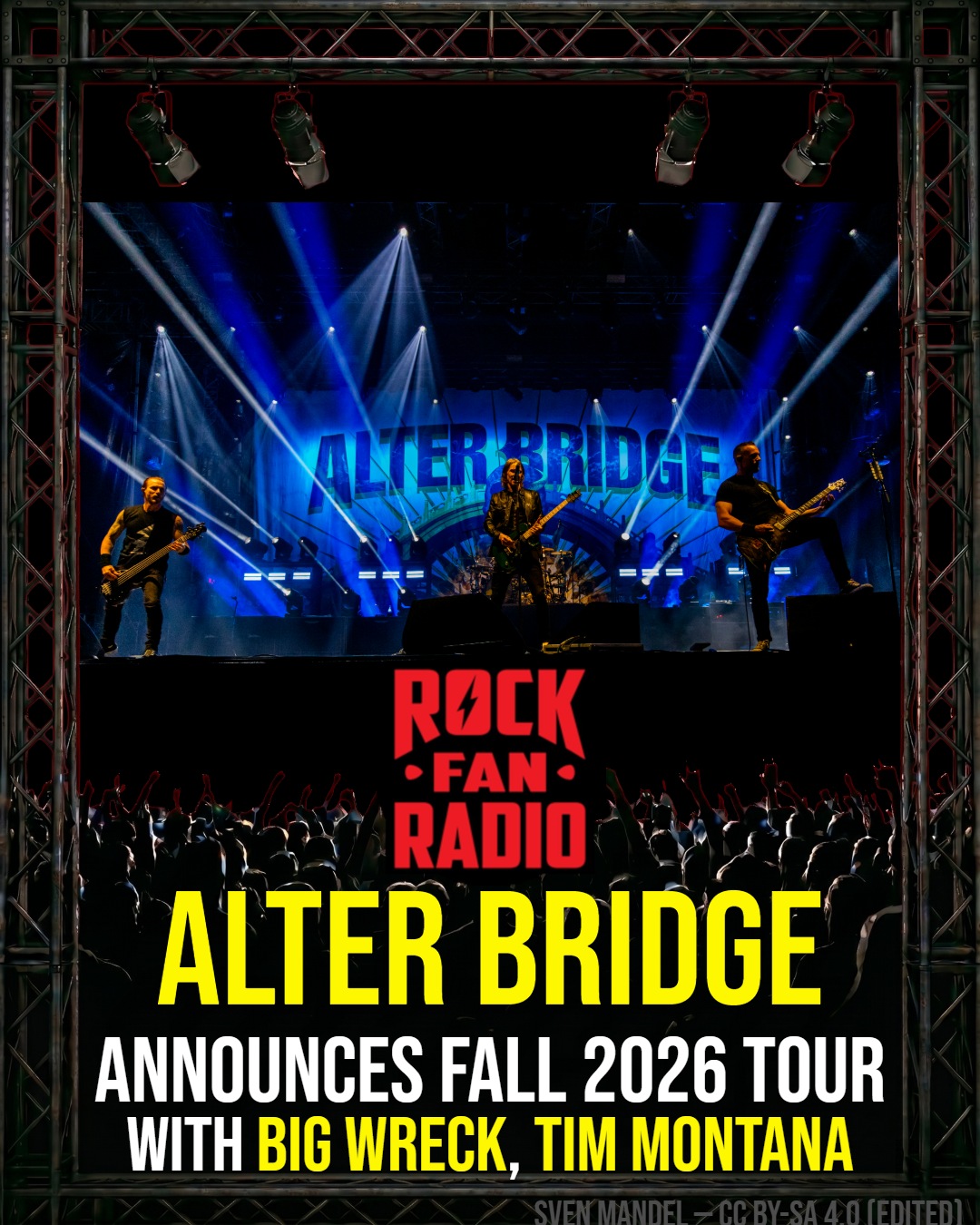 Alter Bridge Announces Fall 2026 Tour With Big Wreck, Tim Montana
