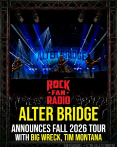 Alter Bridge Announces Fall 2026 Tour With Big Wreck, Tim Montana