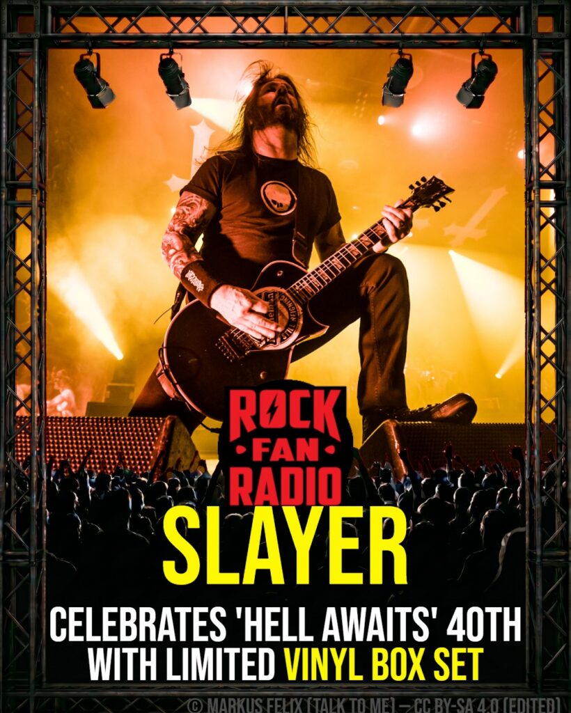Slayer Celebrates ‘Hell Awaits’ 40th with Limited Vinyl Box Set