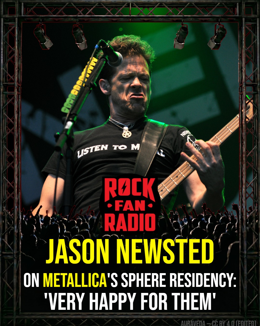 Jason Newsted on Metallica’s Sphere Residency: ‘Very Happy for Them’