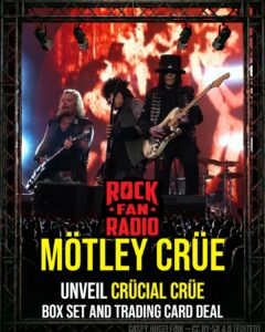 Mötley Crüe Unveil 'Crücial Crüe' Box Set and Trading Card Deal