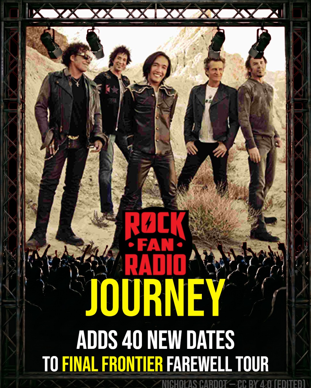 Journey Adds 40 New Dates to ‘Final Frontier’ Farewell Tour