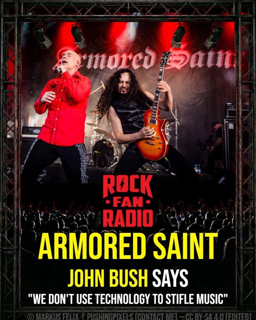 John Bush on Armored Saint: 'We Don't Use Technology to Stifle Music'