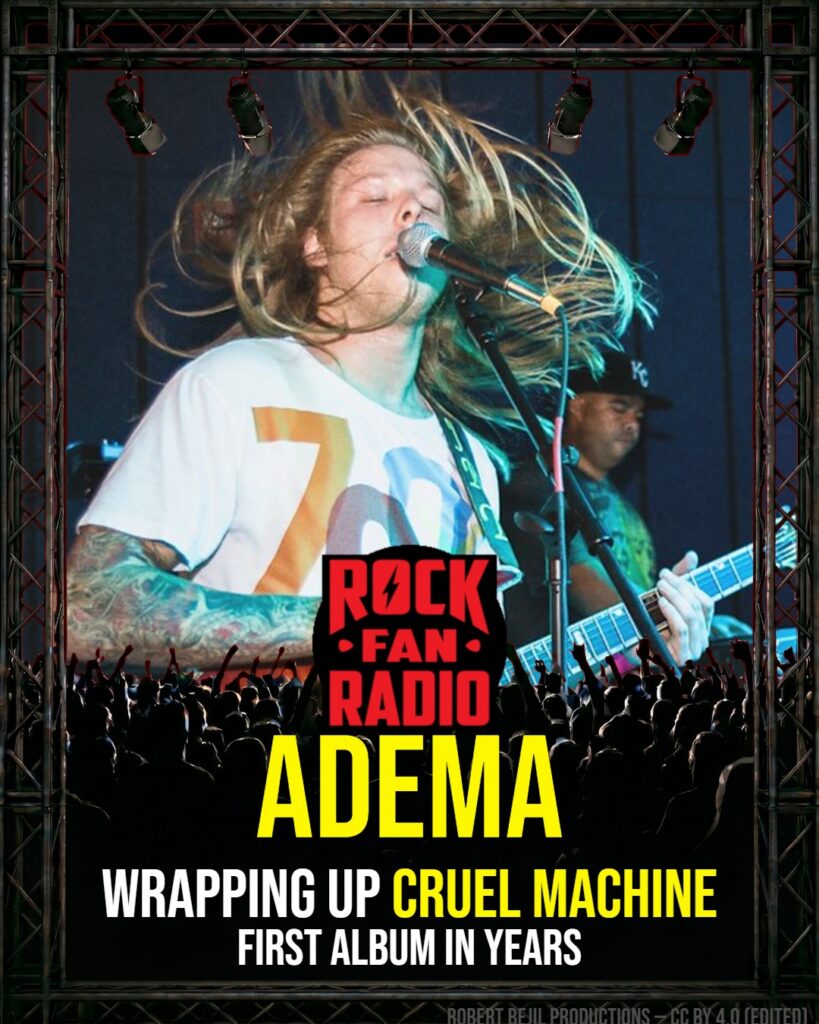 Adema Wrapping Up ‘Cruel Machine’ — First Album in Years