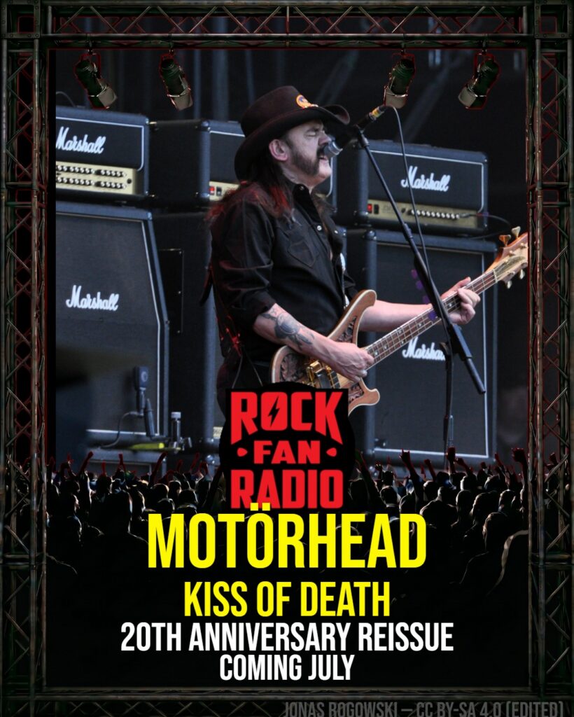 Motörhead’s ‘Kiss of Death’ 20th Anniversary Reissue Coming July