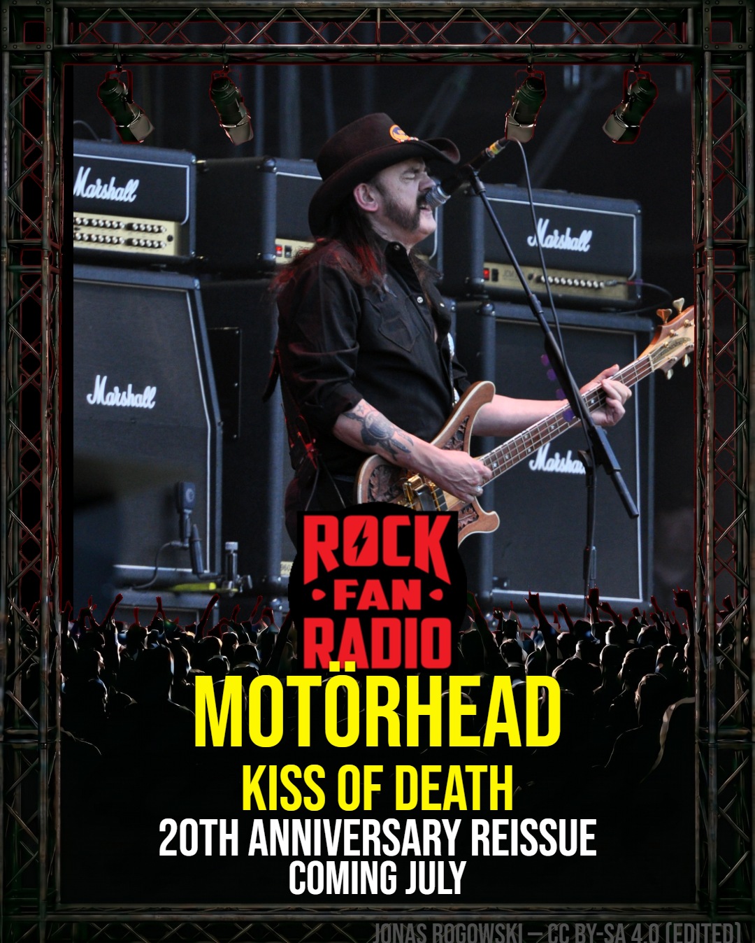 Motörhead’s ‘Kiss of Death’ 20th Anniversary Reissue Coming July
