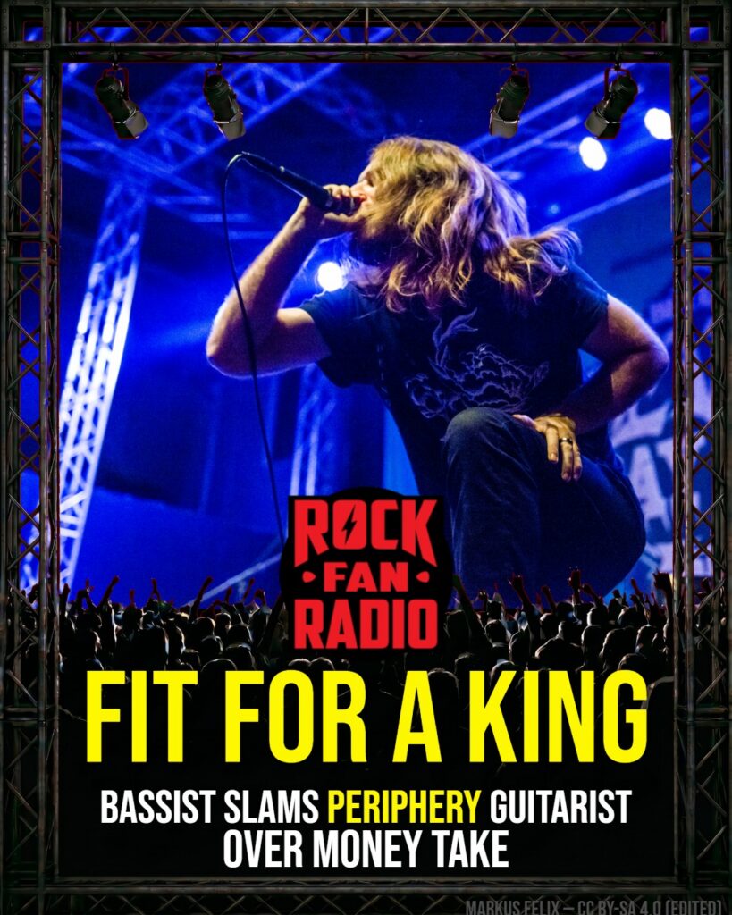 Fit For a King Bassist Slams Periphery Guitarist Over Money Take