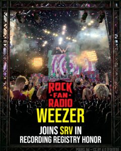Weezer Joins SRV In Recording Registry Honor