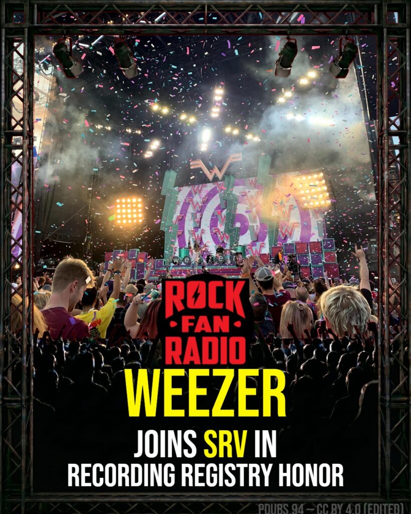 Weezer Joins SRV In Recording Registry Honor