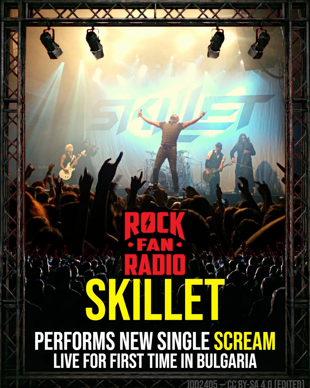 Watch: Skillet Performs New Single ‘Scream’ Live for First Time in Bulgaria