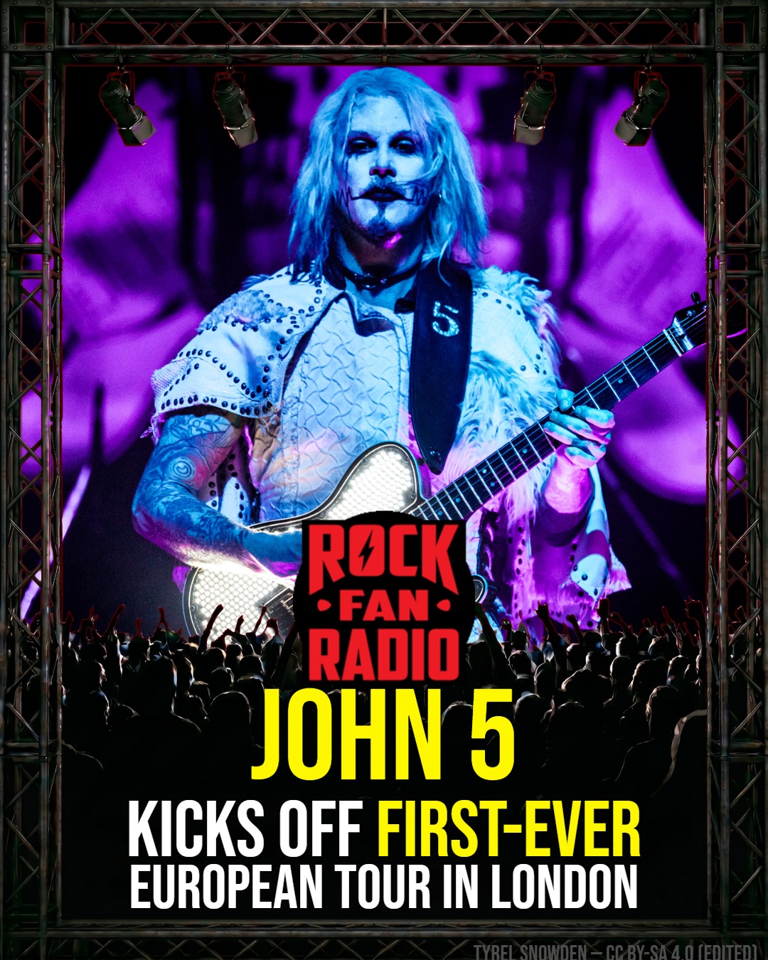 JOHN 5 Kicks Off First-Ever European Tour In London