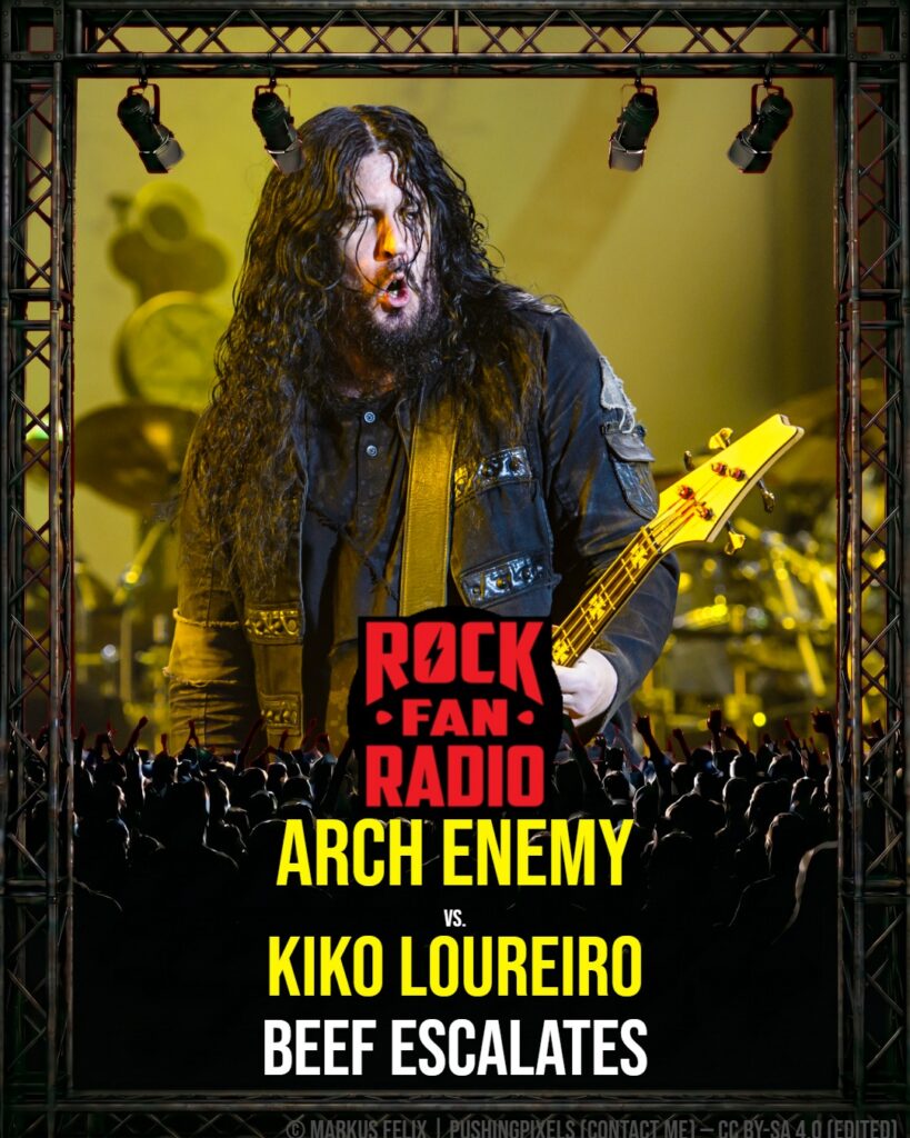 Arch Enemy vs. Kiko Loureiro Beef Escalates