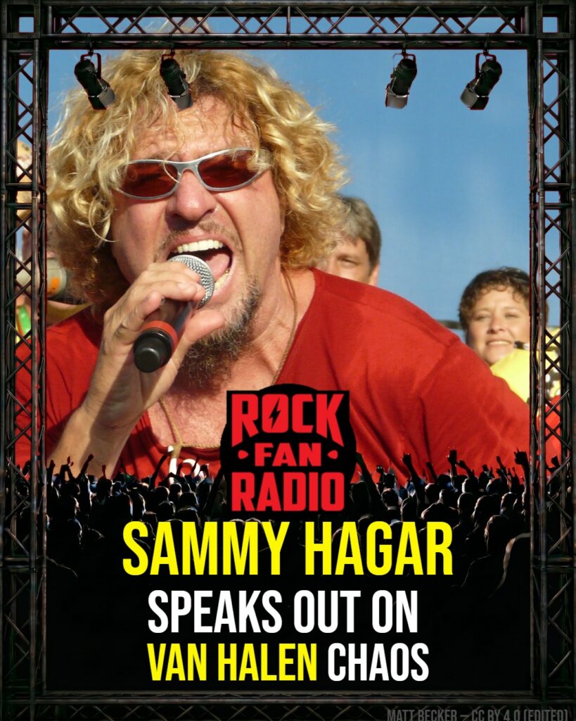 Sammy Hagar Speaks Out on Van Halen Chaos