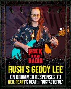 Geddy Lee on Drummer Responses to Neil Peart's Death