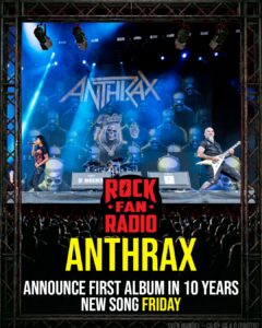 Anthrax Announce First Album in 10 Years, New Song Friday