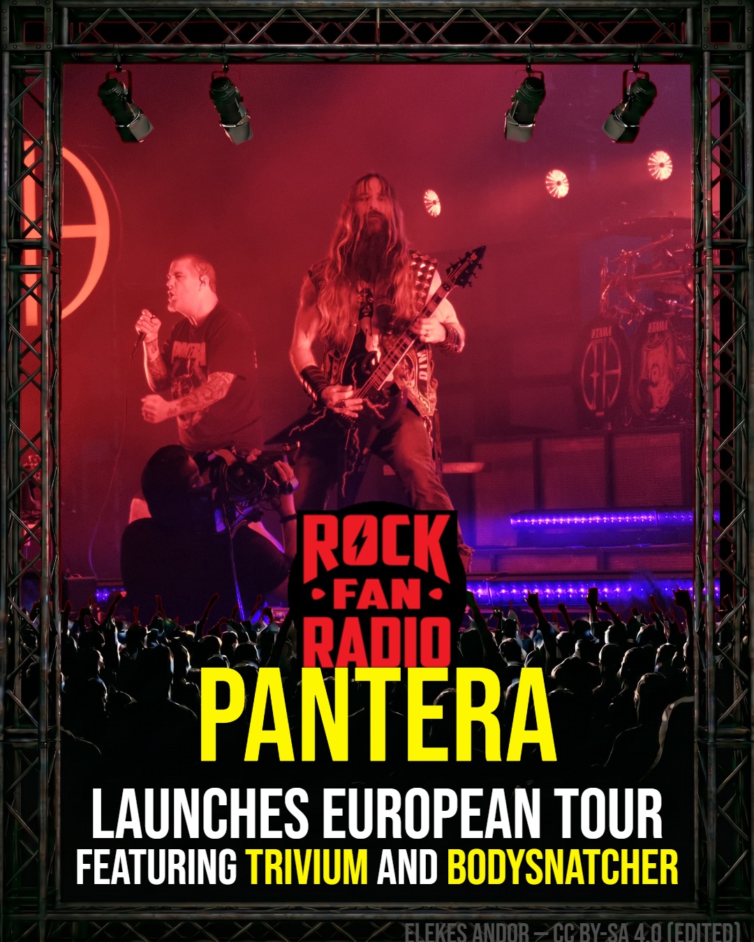 Pantera Launches European Tour Featuring Trivium and Bodysnatcher