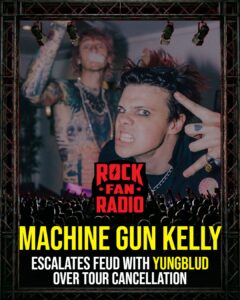 Machine Gun Kelly Escalates Feud With Yungblud Over Tour Cancellation
