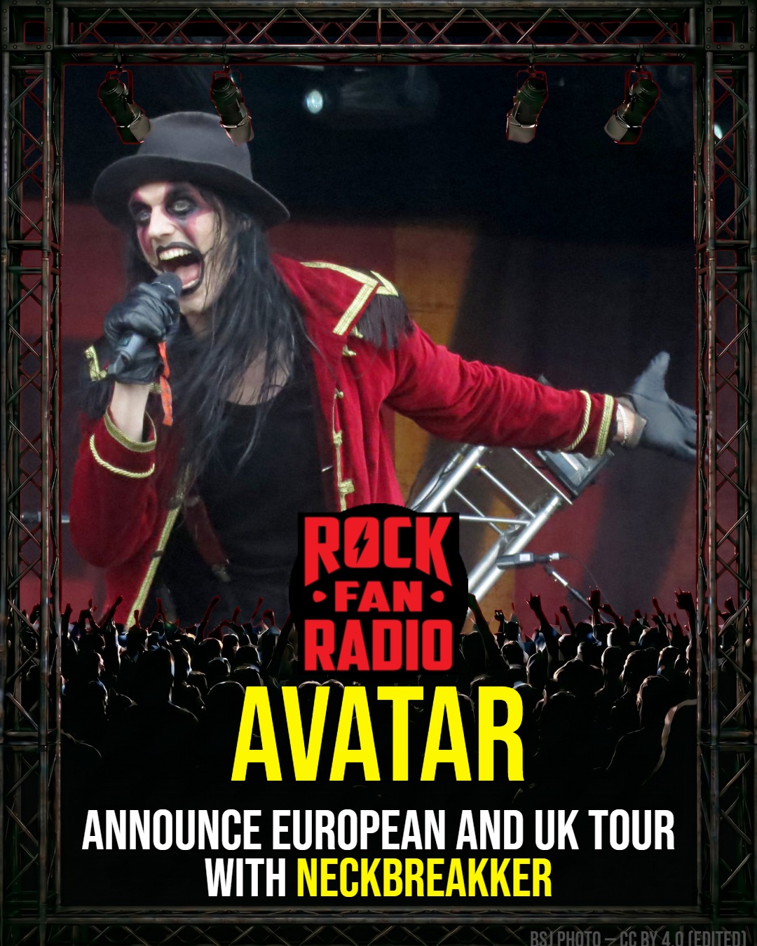 Avatar Announce European and UK Tour With Neckbreakker
