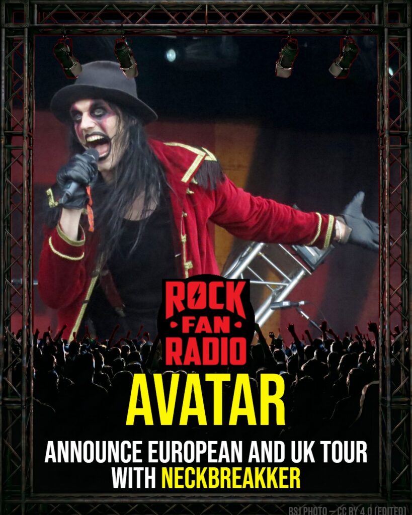 Avatar Announce European and UK Tour With Neckbreakker
