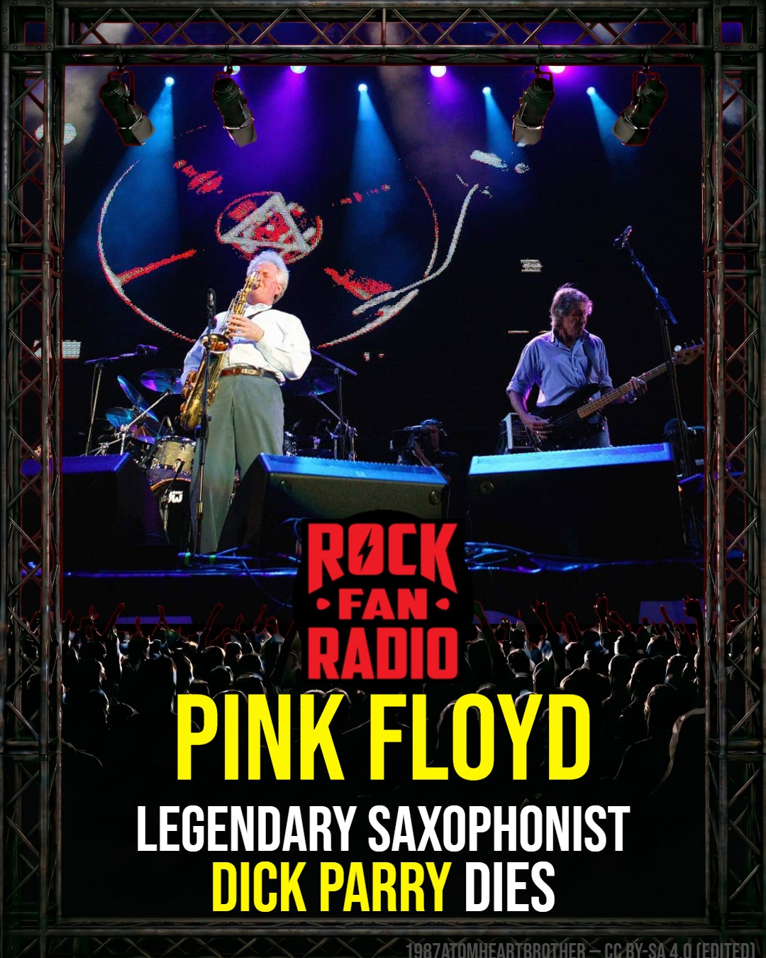 Legendary Pink Floyd Saxophonist Dick Parry Dies