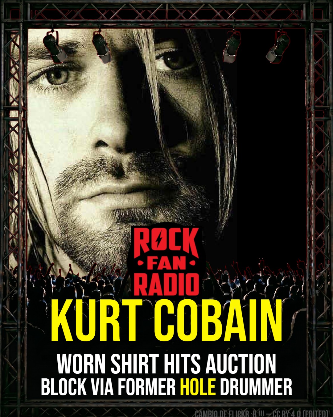 Kurt Cobain’s Worn Shirt Hits Auction Block Via Former Hole Drummer
