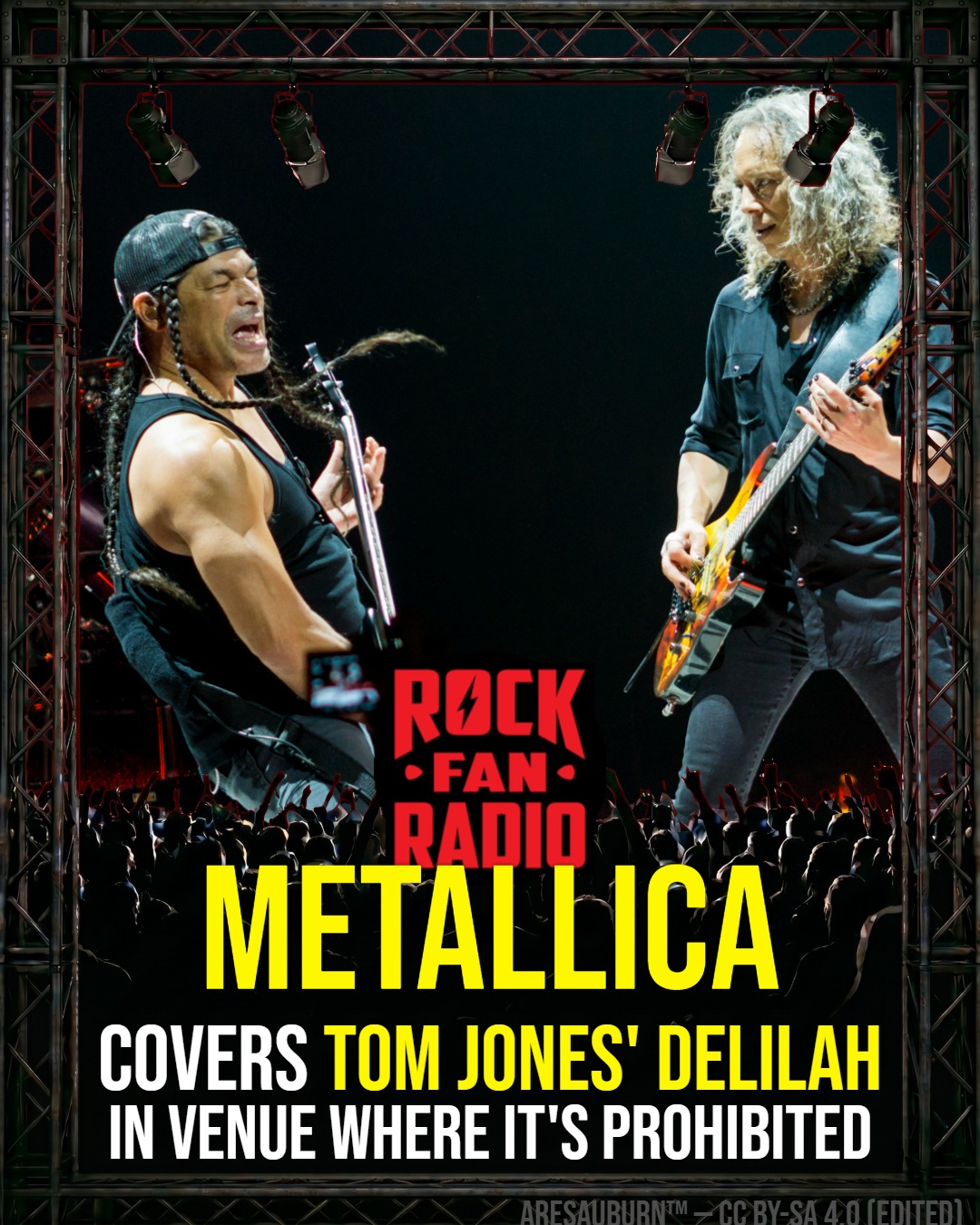 Metallica Covers Tom Jones’ ‘Delilah’ in Venue Where It’s Prohibited