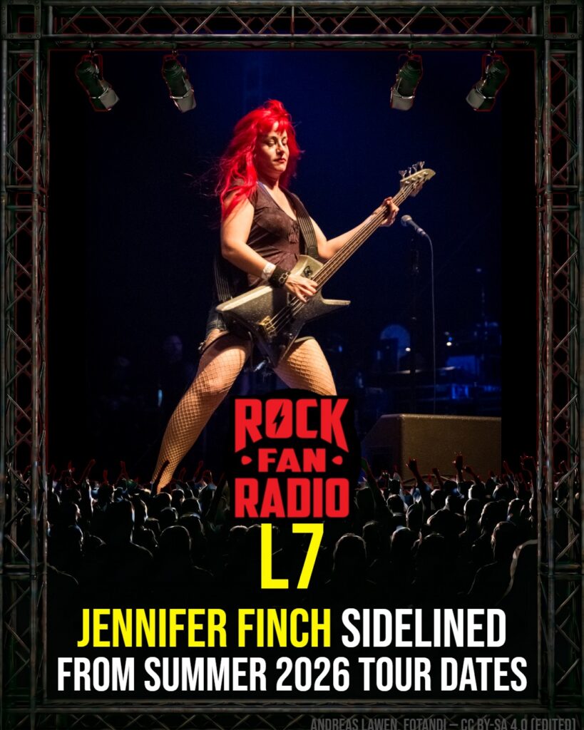 L7’s Jennifer Finch Sidelined From Summer 2026 Tour Dates