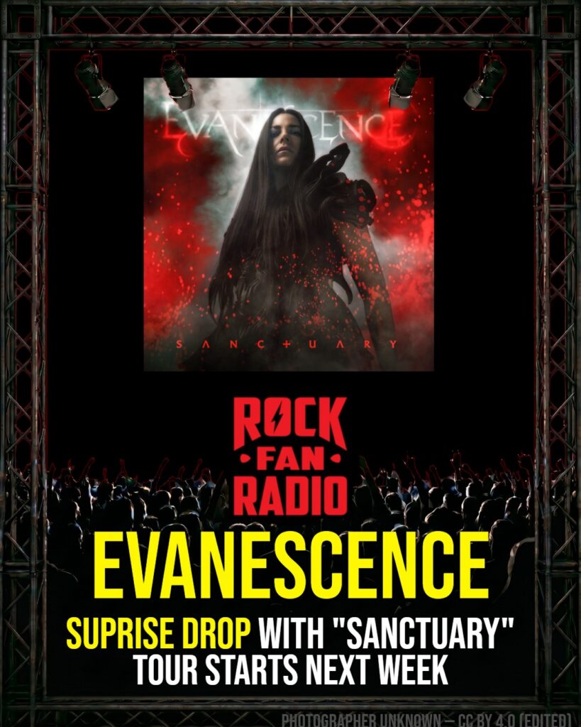 Evanescence Unleash ‘Sanctuary’ Out of Nowhere—Tour Starts Next Week