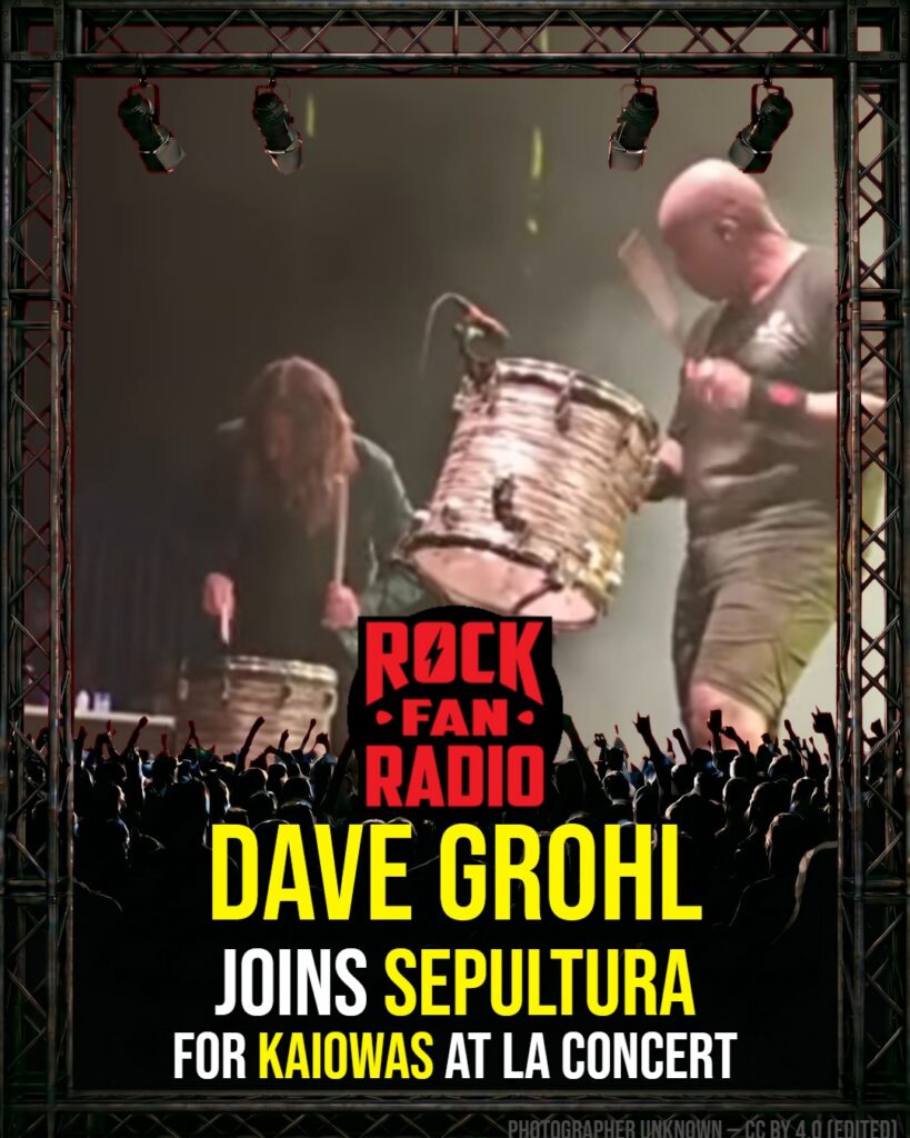 Dave Grohl Joins Sepultura for ‘Kaiowas’ at LA Concert