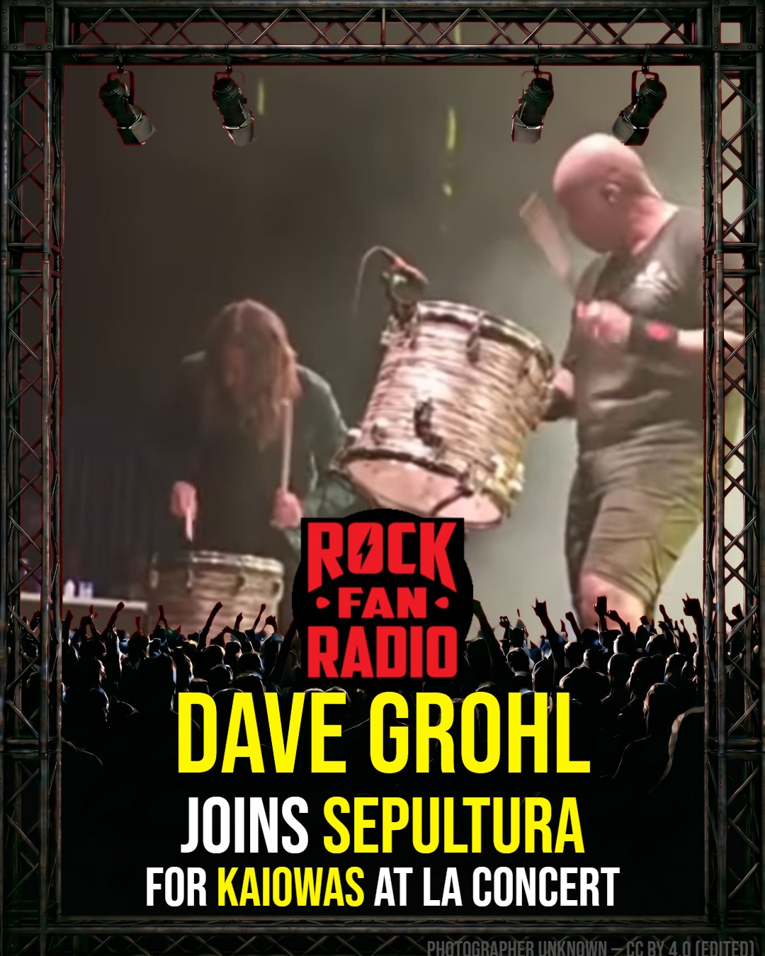 Dave Grohl Joins Sepultura for ‘Kaiowas’ at LA Concert