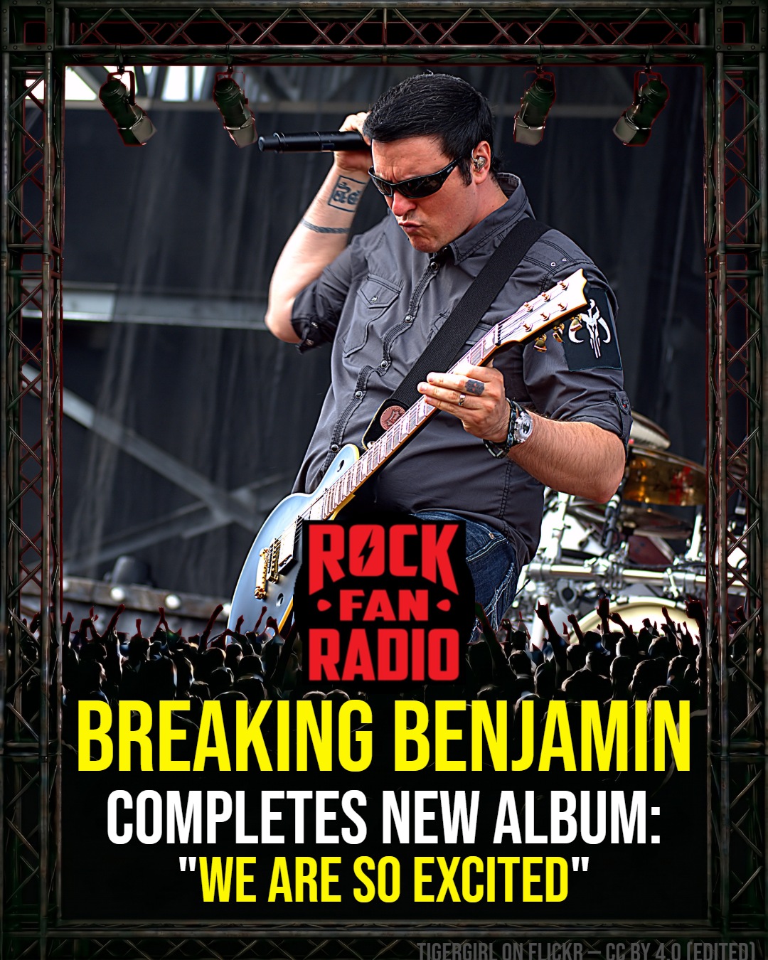 Breaking Benjamin Completes New Album: ‘We Are So Excited’