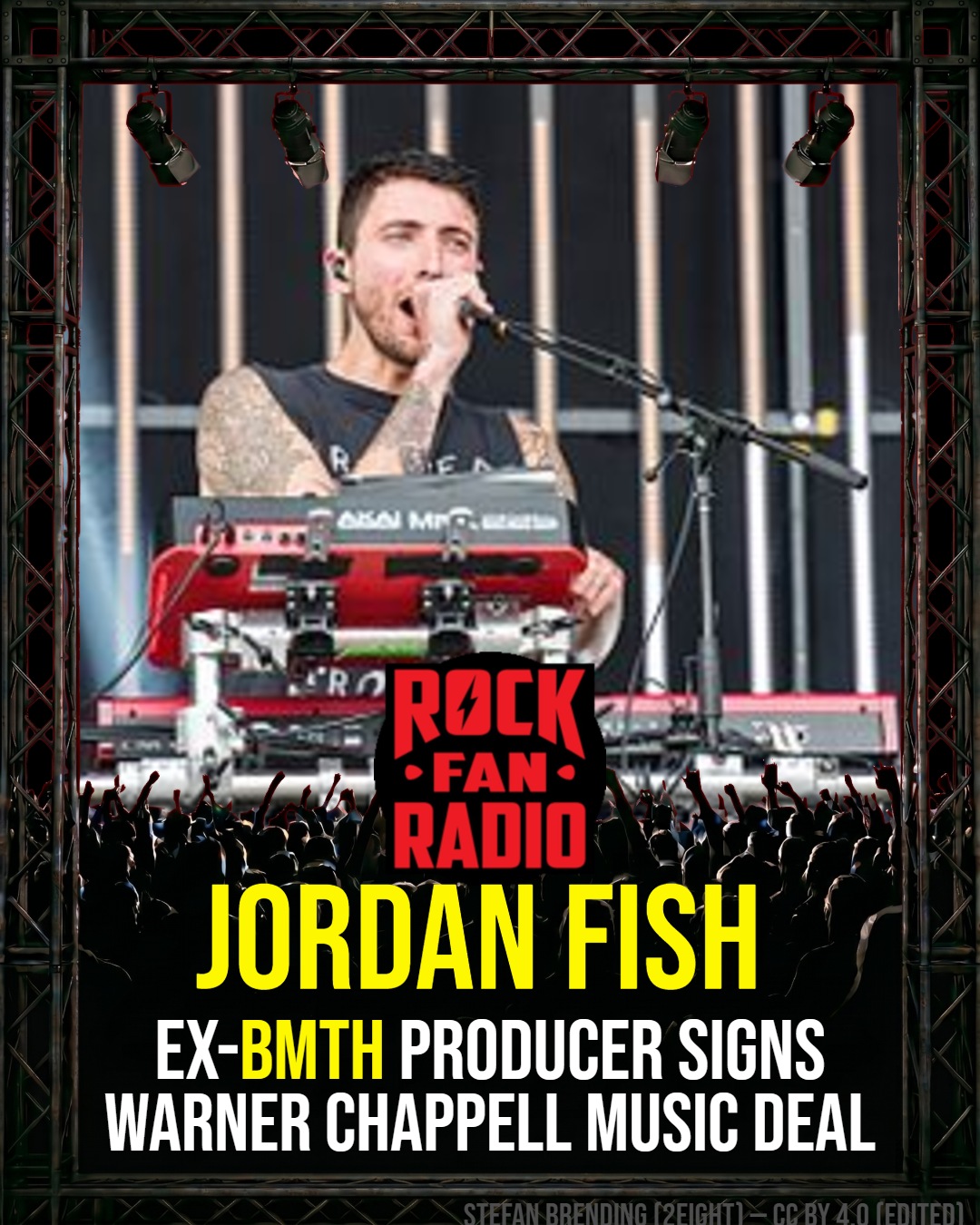 Ex-BMTH Producer Jordan Fish Signs Warner Chappell Music Deal