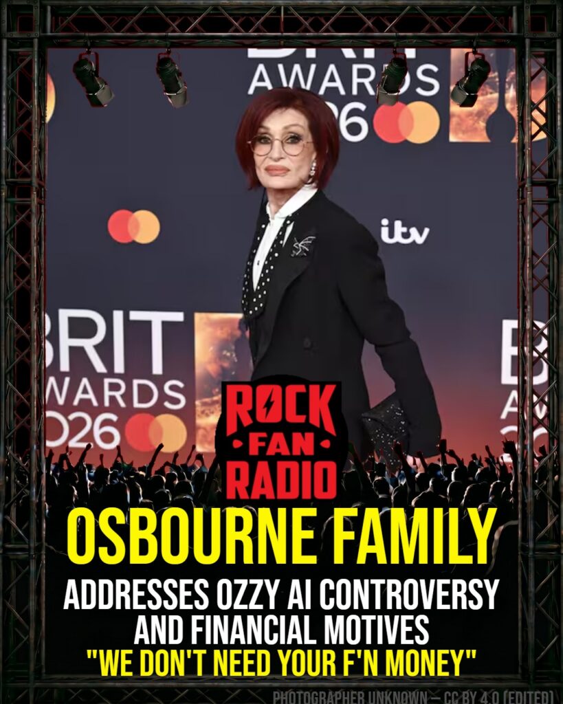 Osbourne Family Addresses Ozzy AI Controversy and Financial Motives