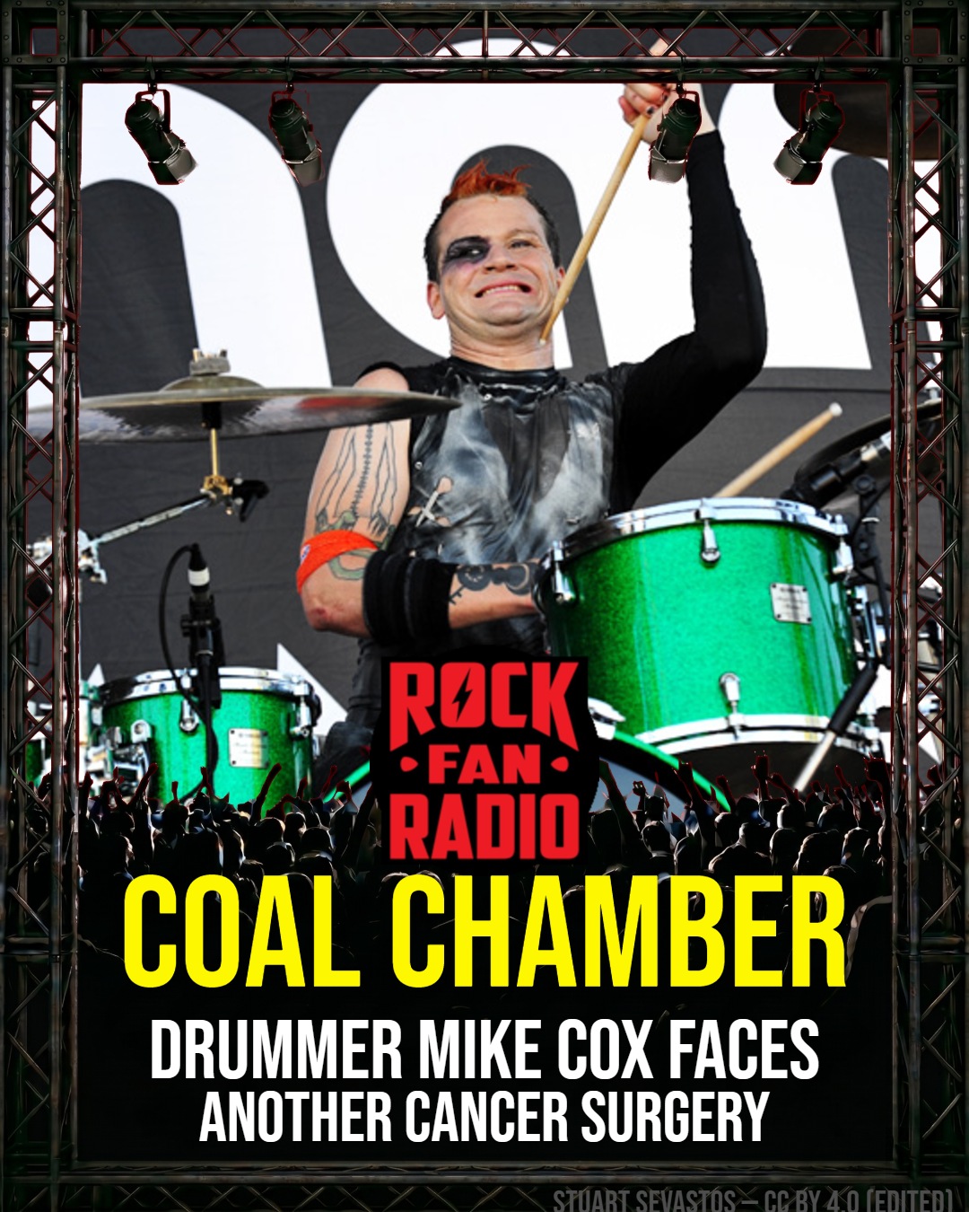 Coal Chamber Drummer Mike Cox Faces Another Cancer Surgery