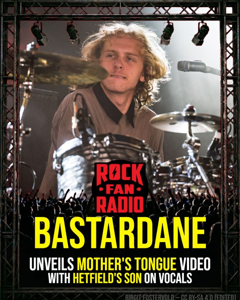 BASTARDANE Unveils “Mother’s Tongue” Video With HETFIELD’s Son on Vocals