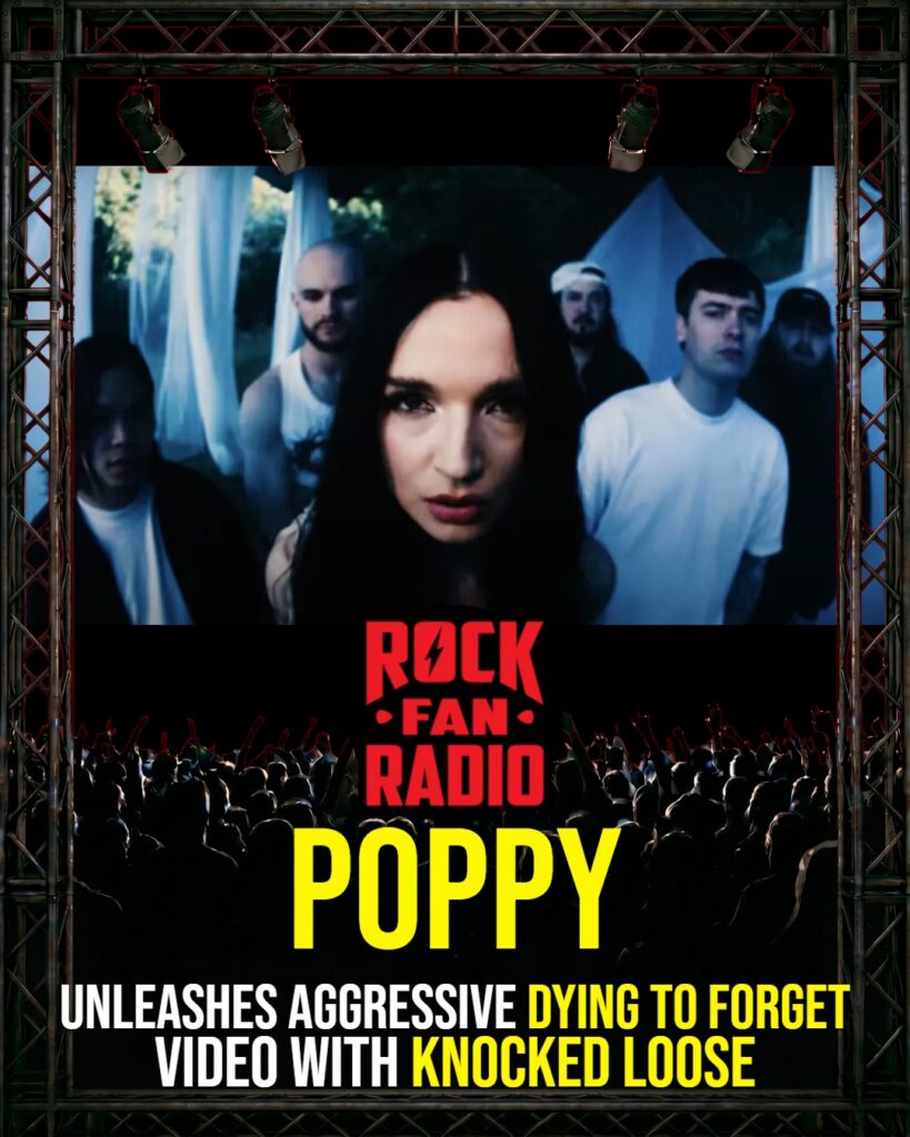 Poppy Unleashes Aggressive ‘Dying to Forget’ Video with Knocked Loose