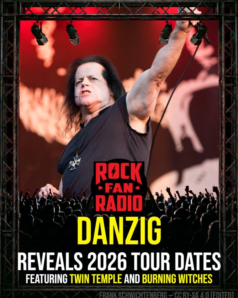 Danzig Reveals 2026 Tour Dates Featuring Twin Temple and Burning Witches