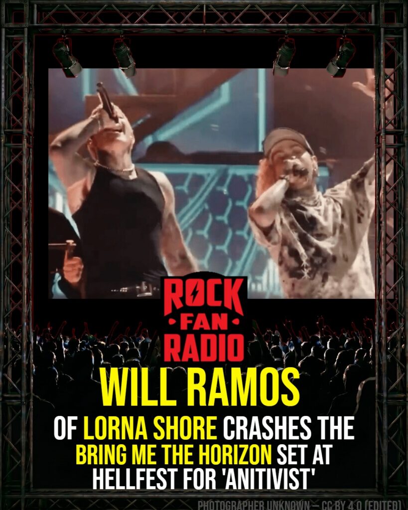 Lorna Shore’s Will Ramos joins Bring Me The Horizon at Hellfest