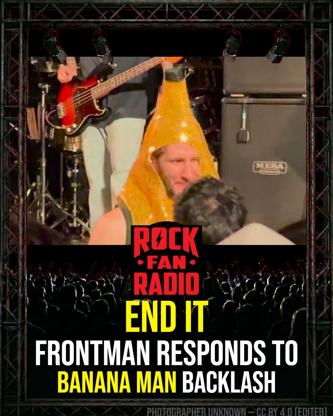 End It Frontman Responds to ‘Banana Man’ Backlash