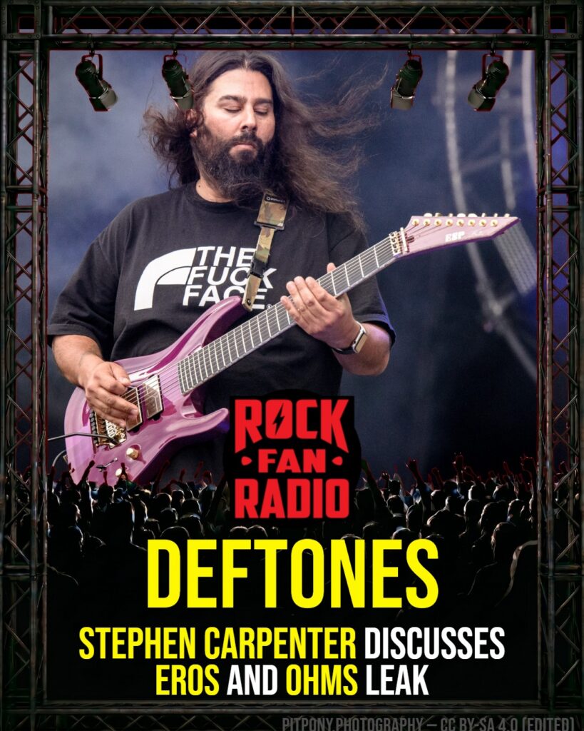 Deftones’ Stephen Carpenter Discusses ‘Eros’ and ‘Ohms’ Leak