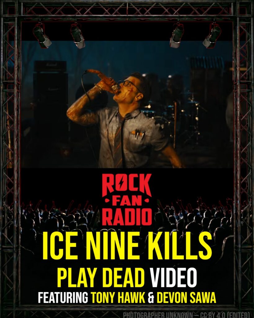 Ice Nine Kills’ Play Dead Video Featuring Tony Hawk & Devon Sawa
