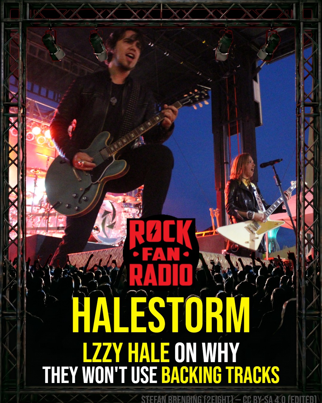 HALESTORM  LZZY HALE on Why They Won’t Use Backing Tracks