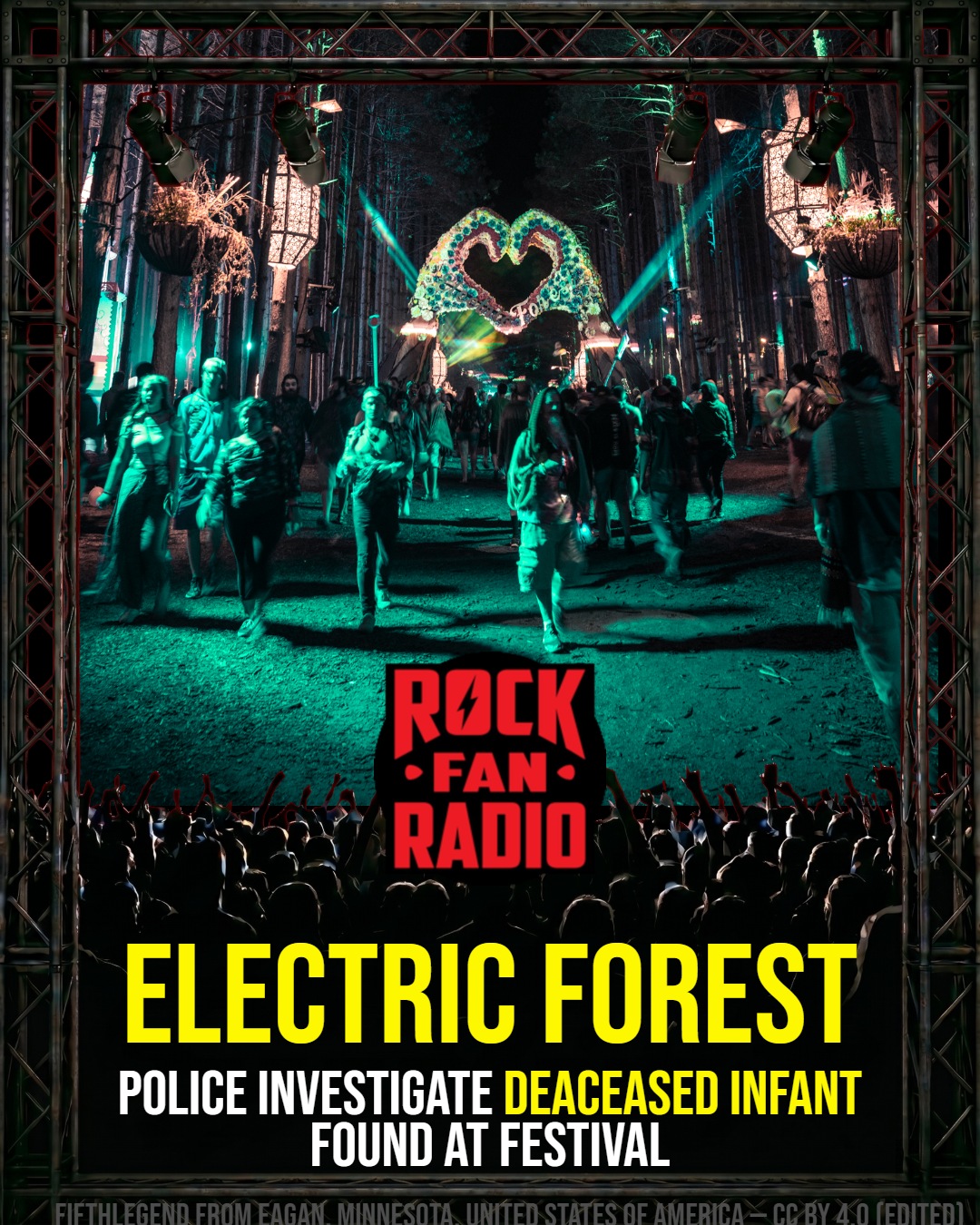 Police Investigate Dead Infant At Electric Forest