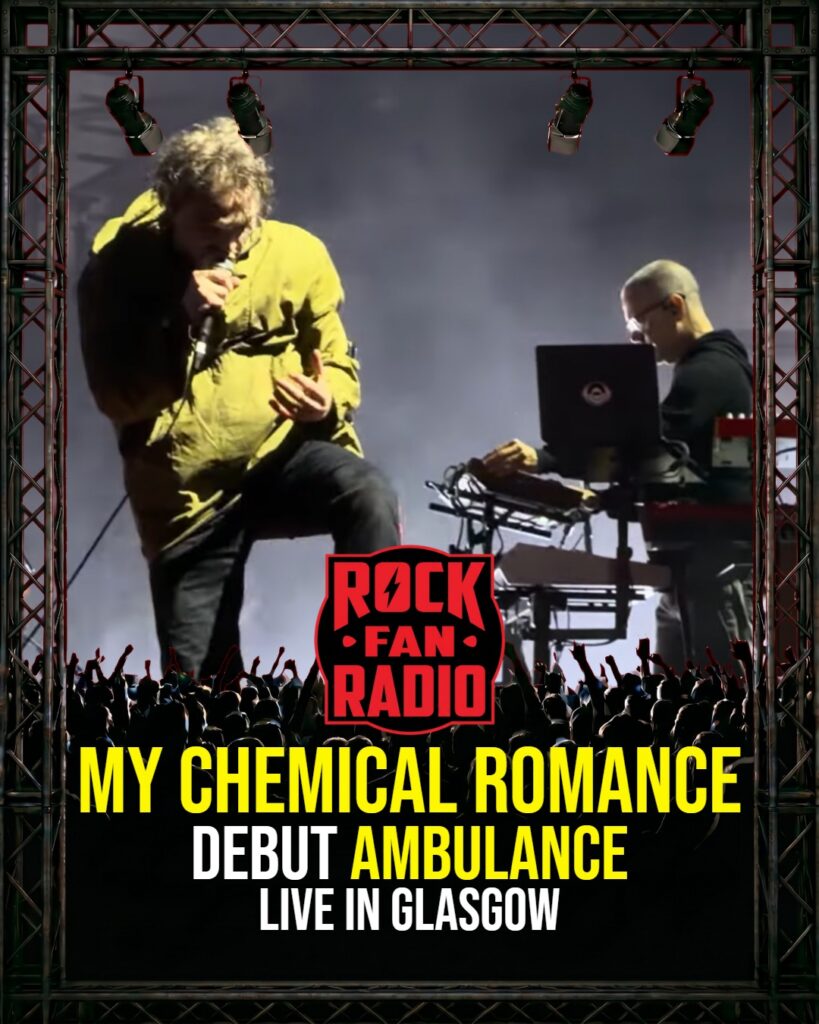 My Chemical Romance Debut ‘Ambulance’ Live in Glasgow