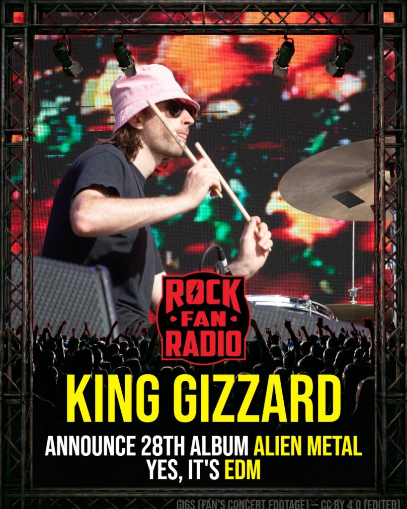 King Gizzard Announce 28th Album ‘Alien Metal’ — Yes, It’s EDM
