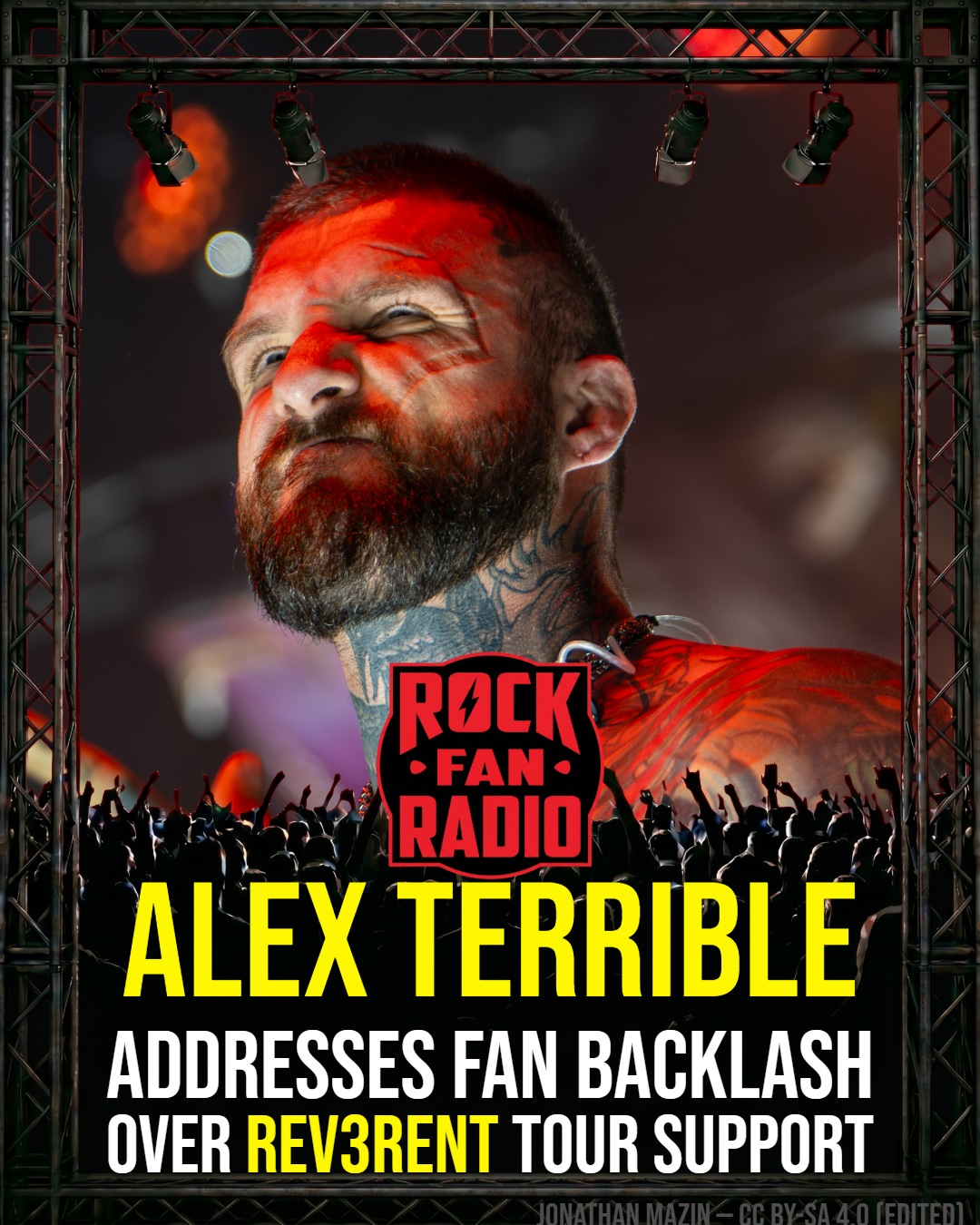 Alex Terrible Addresses Fan Backlash Over Rev3rent Tour Support