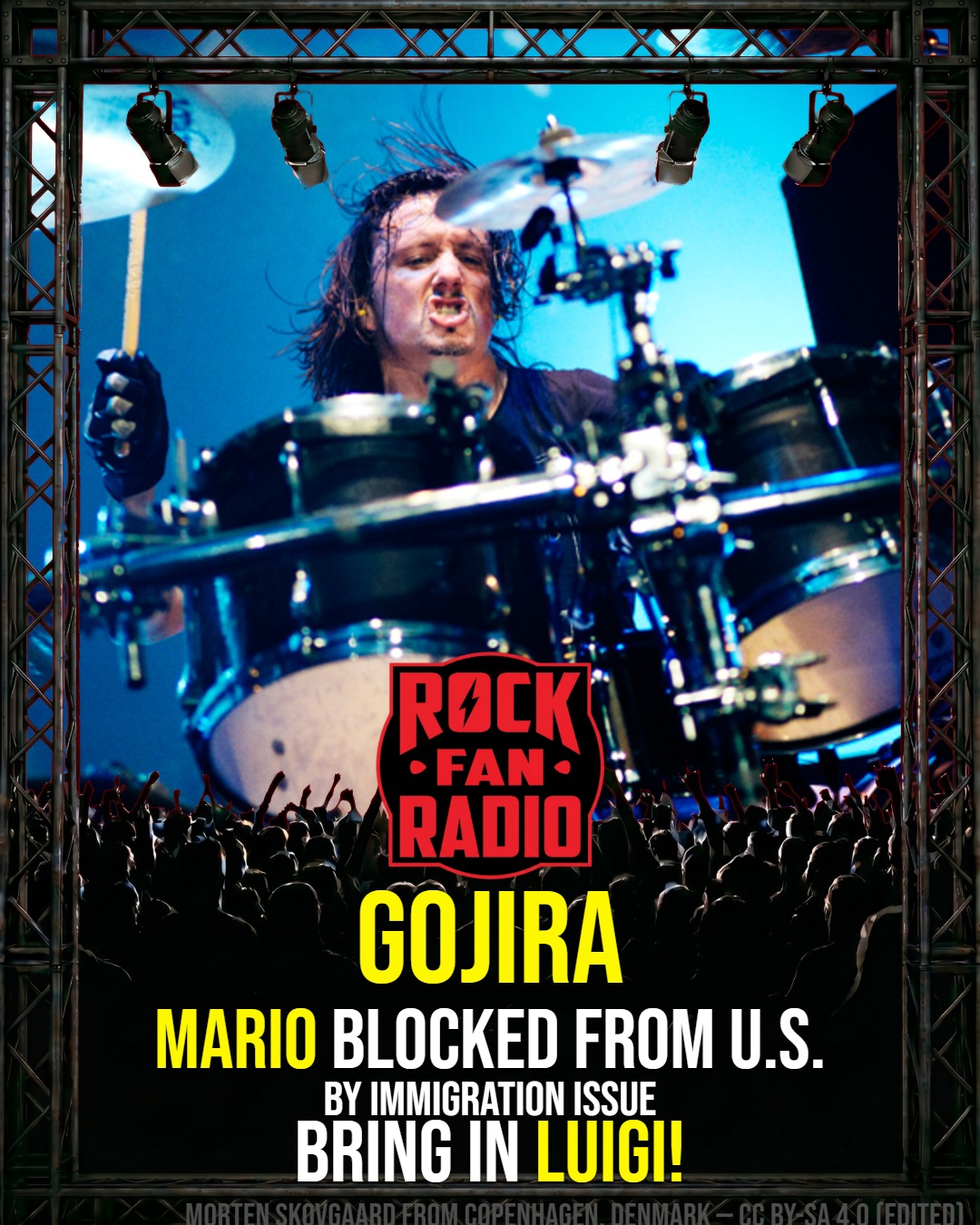 Gojira Mario Blocked From U.S. By Immigration Issue – Bring in Luigi!