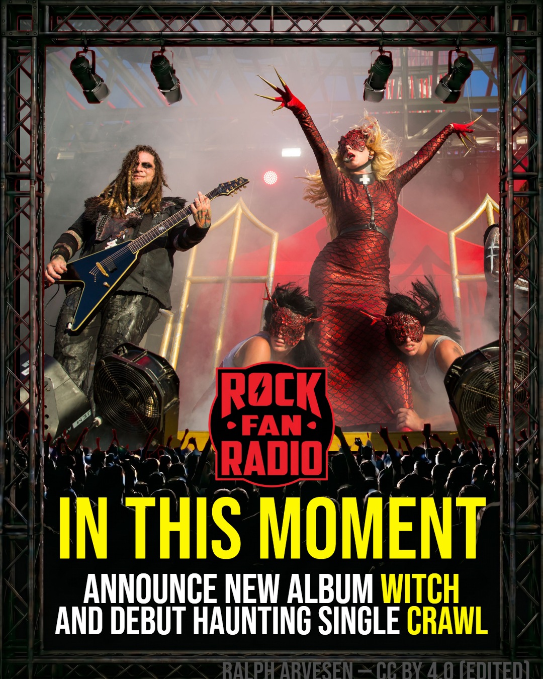 In This Moment Announce New Album ‘Witch’ And Debut Haunting Single ‘Crawl’