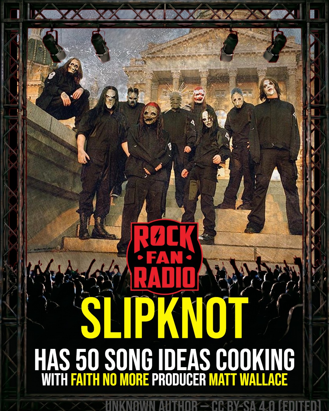 Slipknot Has 50 Song Ideas Cooking With Faith No More Producer Matt Wallace